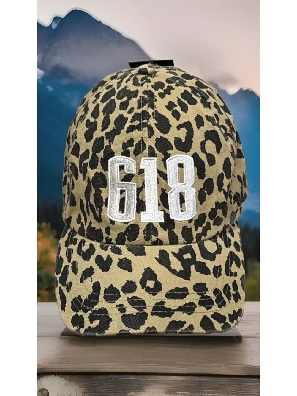 Leopard Safari Jungle Cheetah Print David & Young 618 Women’s Baseball Cap Hat